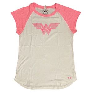 Under Armour DC Comics Wonder Woman Semi Fitted Heat Gear Top